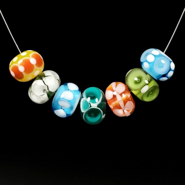Rainbow Lampwork Bead Sets - choose your favorite set! – The Artwerks